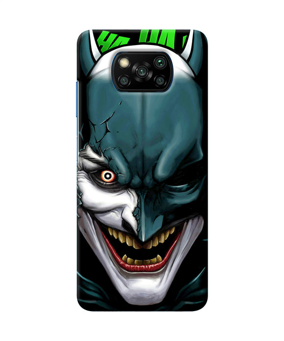 Batman Joker Smile Poco X3/X3 Pro Back Cover