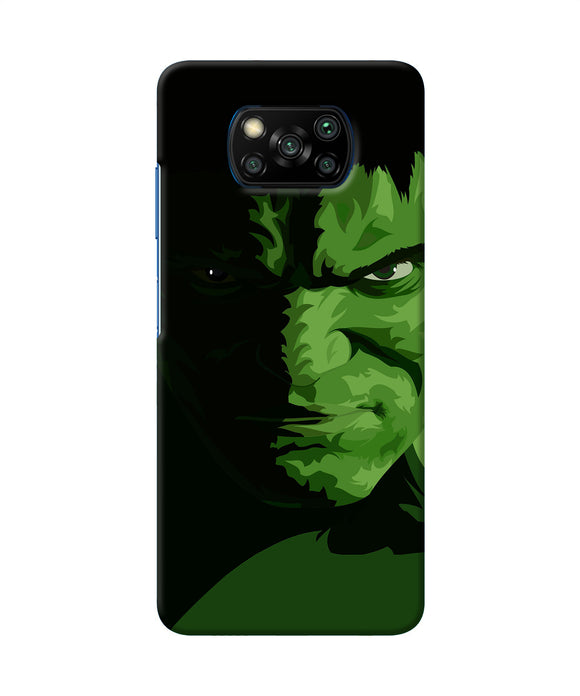 Hulk Green Painting Poco X3/X3 Pro Back Cover