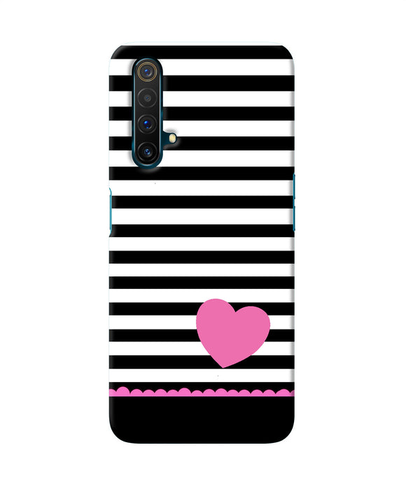Abstract Heart Realme X3 Back Cover