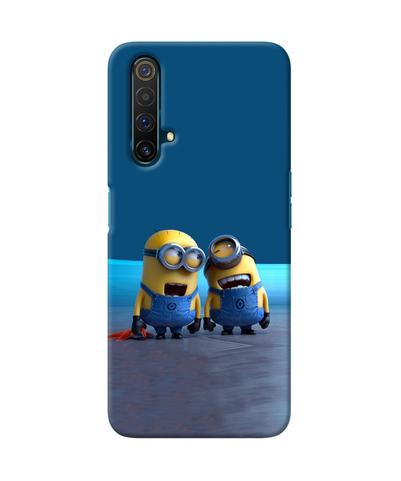 Minion Laughing Realme X3 Back Cover