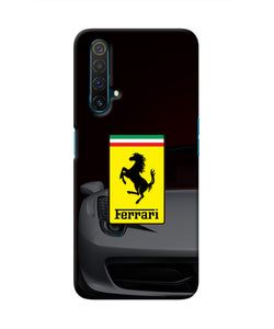 White Ferrari Realme X3 Real 4D Back Cover