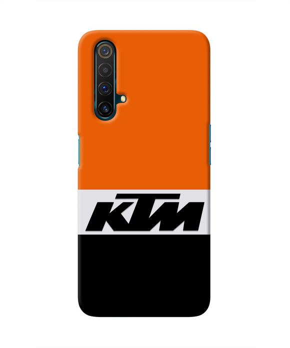 KTM Colorblock Realme X3 Real 4D Back Cover