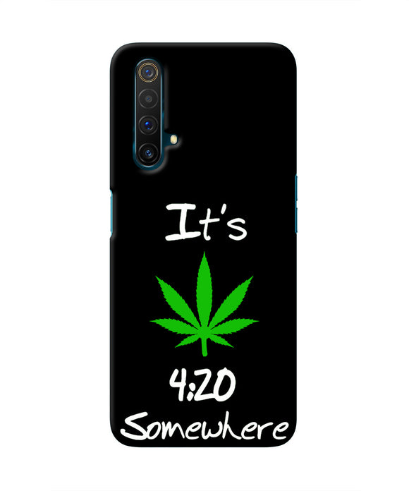Weed Quote Realme X3 Real 4D Back Cover