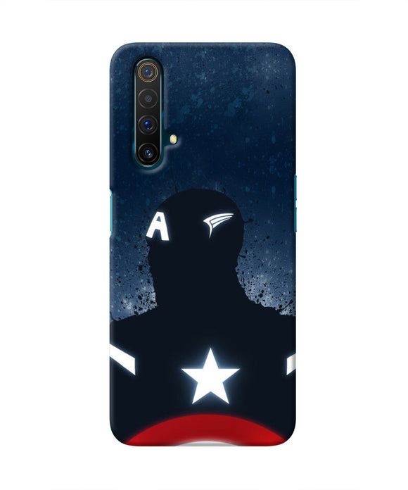 Captain america Shield Realme X3 Real 4D Back Cover