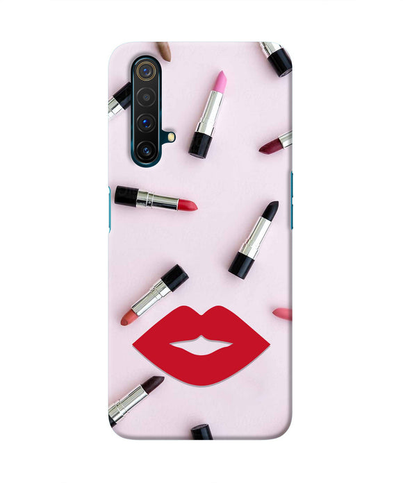 Lips Lipstick Shades Realme X3 Real 4D Back Cover