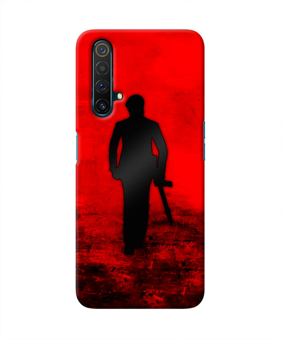 Rocky Bhai with Gun Realme X3 Real 4D Back Cover