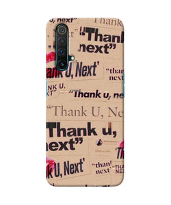 Thank You Next Realme X3 Back Cover