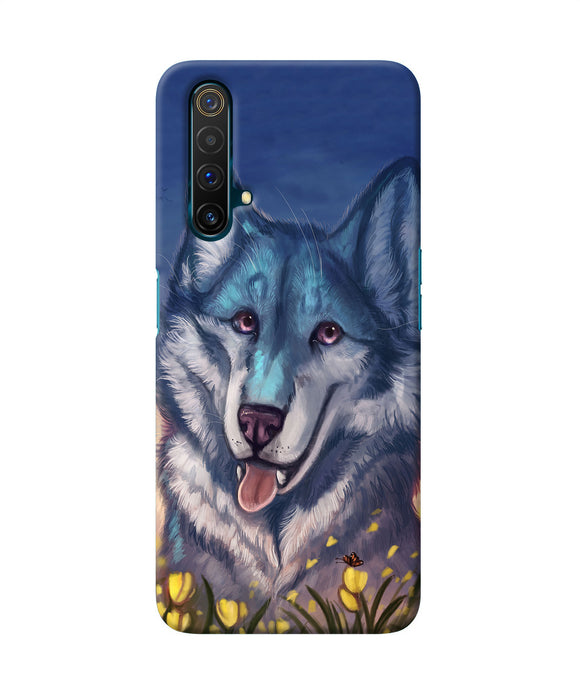 Cute Wolf Realme X3 Back Cover