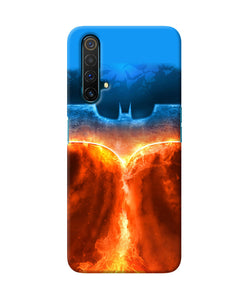 Burning Batman Logo Realme X3 Back Cover