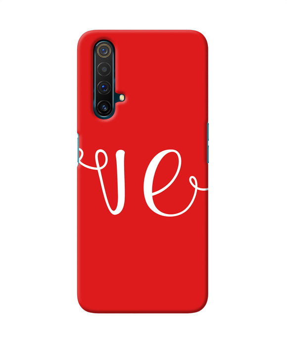 Love Two Realme X3 Back Cover