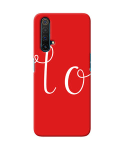 Love One Realme X3 Back Cover