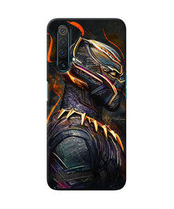 Black Panther Side Face Realme X3 Back Cover