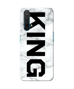 King Marble Text Realme X3 Back Cover