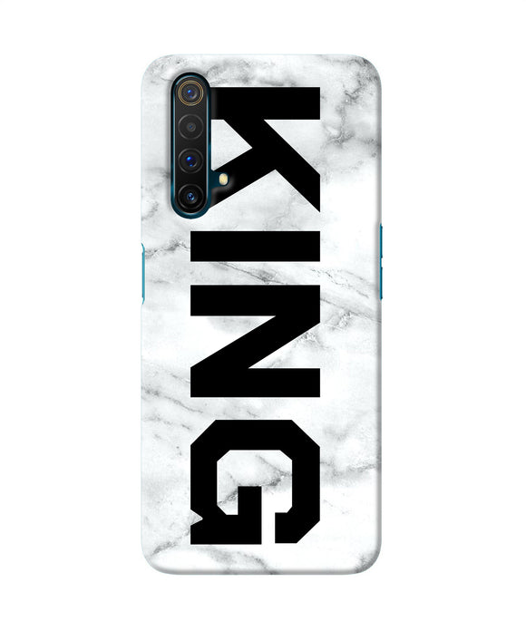 King Marble Text Realme X3 Back Cover