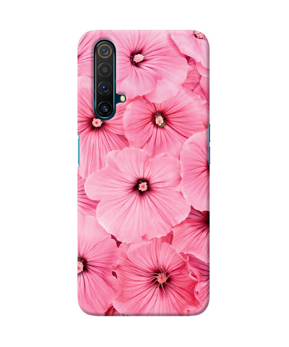 Pink Flowers Realme X3 Back Cover