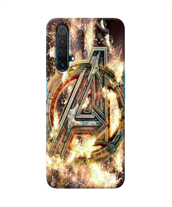 Avengers Burning Logo Realme X3 Back Cover