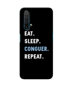 Eat Sleep Quote Realme X3 Back Cover