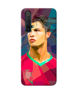 Abstract Ronaldo Realme X3 Back Cover