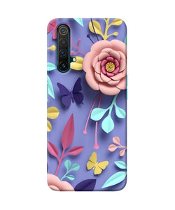 Flower Canvas Realme X3 Back Cover