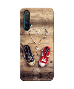 Shoelace Heart Realme X3 Back Cover