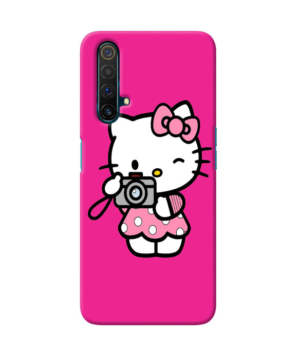 Hello Kitty Cam Pink Realme X3 Back Cover