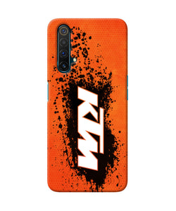 Ktm Black Spray Realme X3 Back Cover