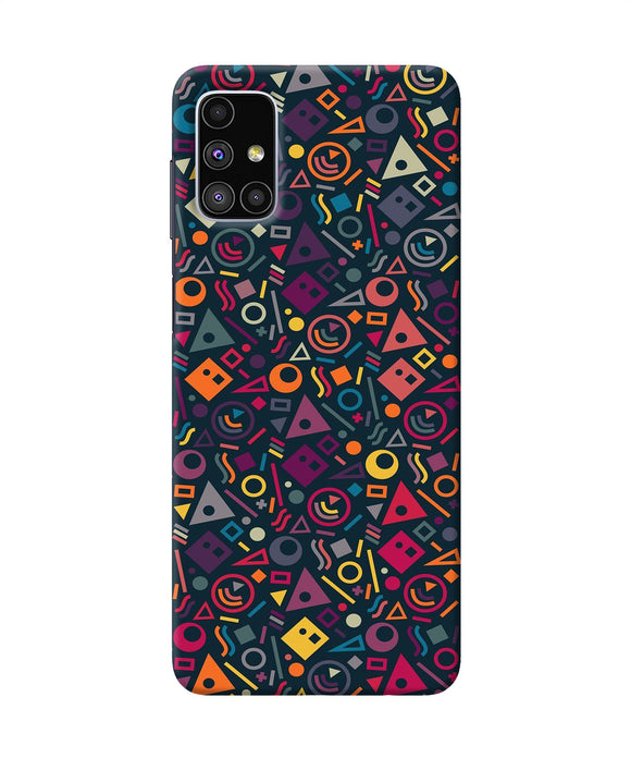 Geometric Abstract Samsung M51 Back Cover