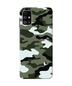 Camouflage Samsung M51 Back Cover