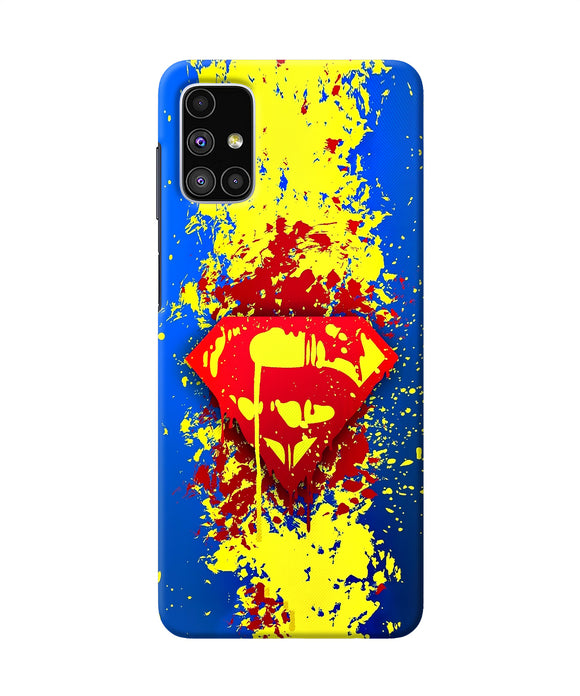 Superman Logo Samsung M51 Back Cover