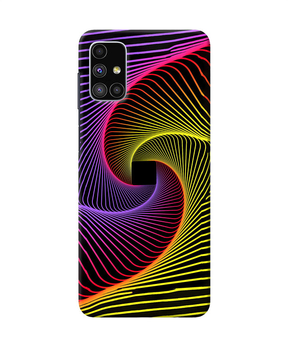 Colorful Strings Samsung M51 Back Cover