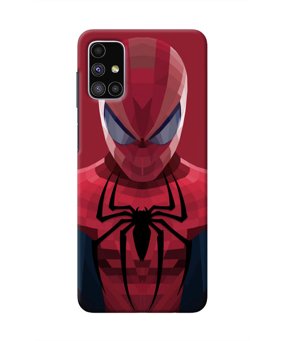 Spiderman Art Samsung M51 Real 4D Back Cover