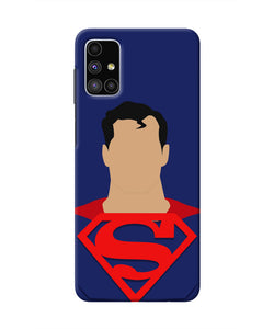 Superman Cape Samsung M51 Real 4D Back Cover