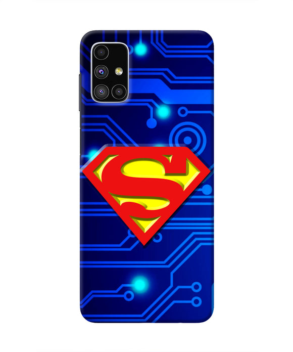 Superman Abstract Samsung M51 Real 4D Back Cover