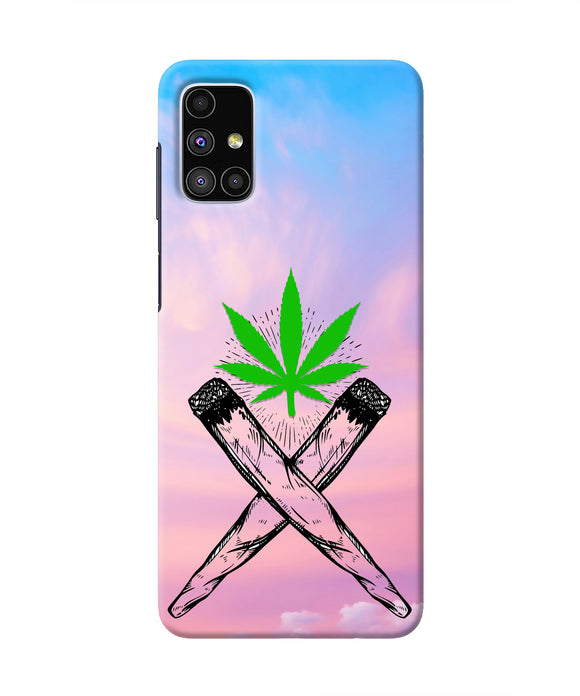 Weed Dreamy Samsung M51 Real 4D Back Cover