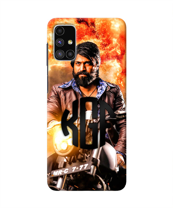 Rocky Bhai on Bike Samsung M51 Real 4D Back Cover