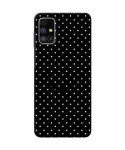 White Dots Samsung M51 Pop Case