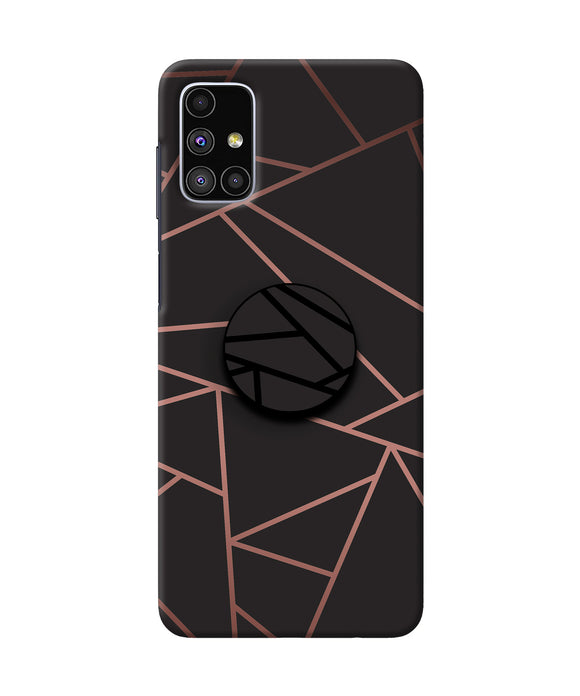 Geometric Pattern Samsung M51 Pop Case