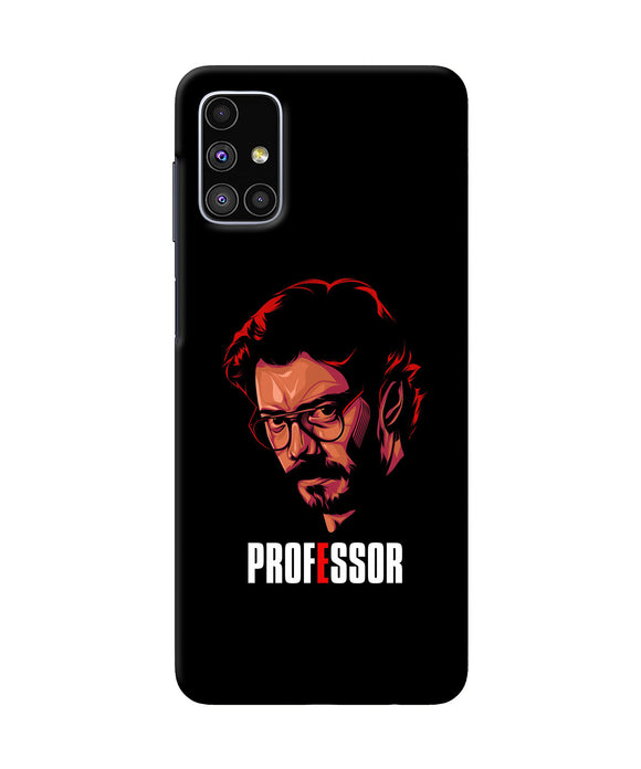 Money Heist Professor Sketch Samsung M51 Back Cover