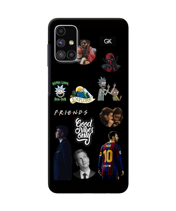 Positive Characters Samsung M51 Back Cover