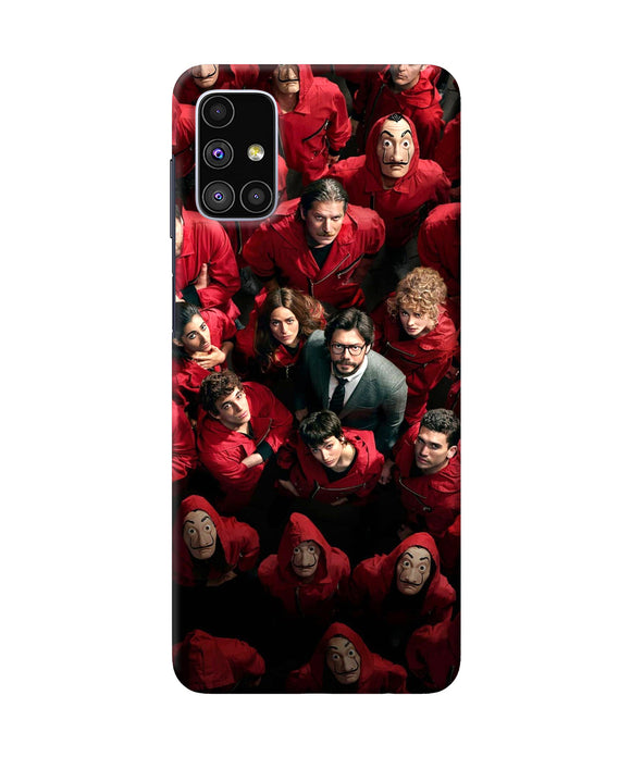 Money Heist Professor with Hostages Samsung M51 Back Cover