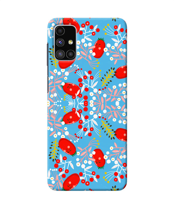 Small Red Animation Pattern Samsung M51 Back Cover