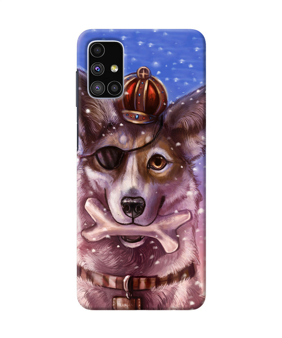 Pirate Wolf Samsung M51 Back Cover