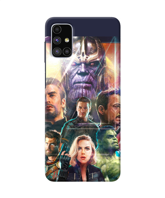 Avengers Poster Samsung M51 Back Cover