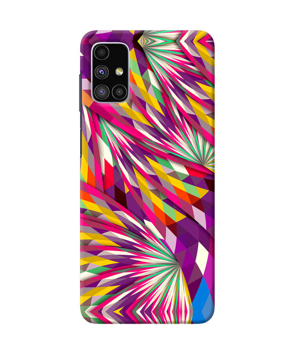 Abstract Colorful Print Samsung M51 Back Cover