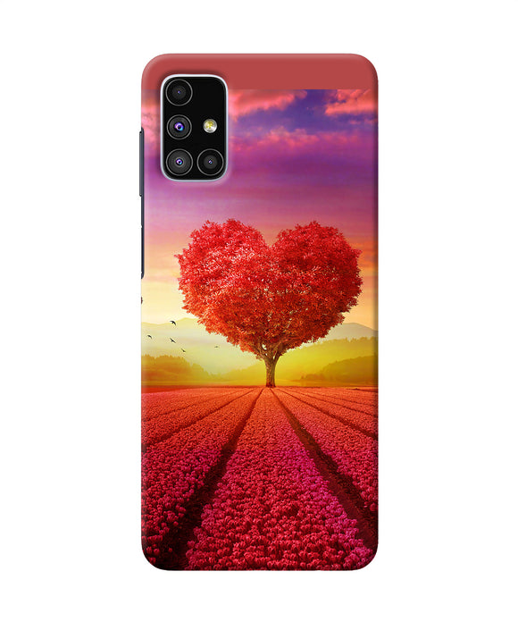 Natural Heart Tree Samsung M51 Back Cover