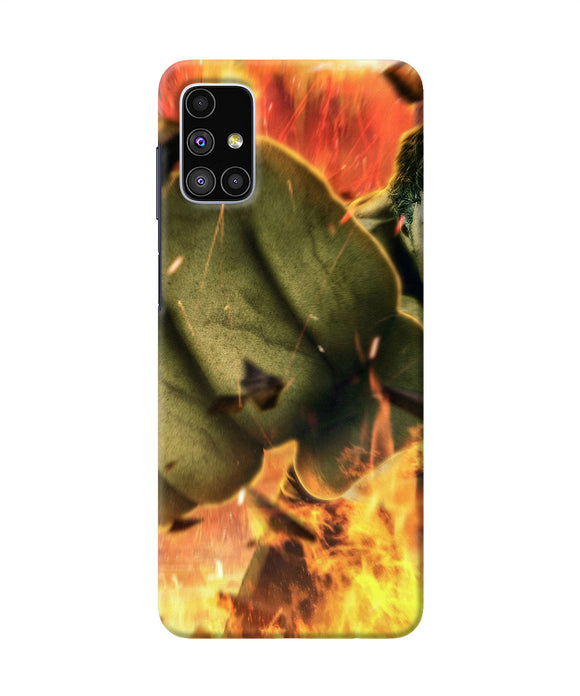 Hulk Smash Samsung M51 Back Cover