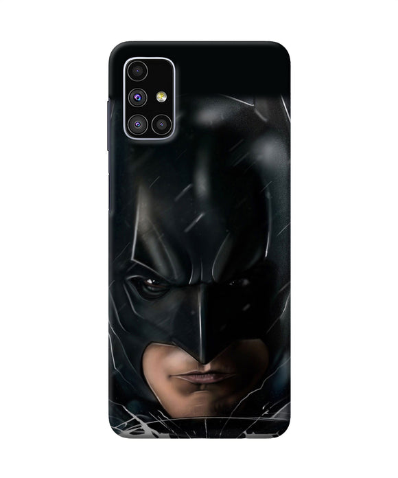 Batman Black Mask Samsung M51 Back Cover