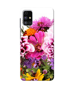 Natural Flowers Samsung M51 Back Cover