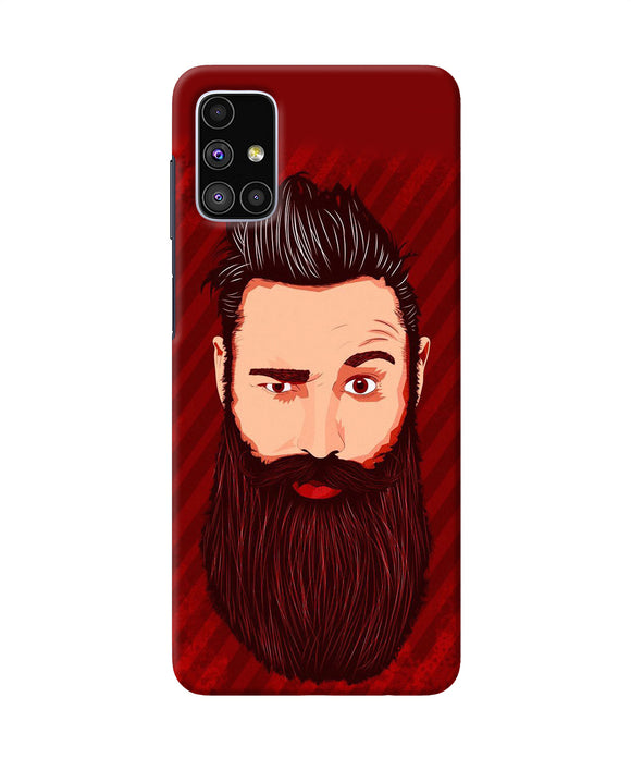 Beardo Character Samsung M51 Back Cover