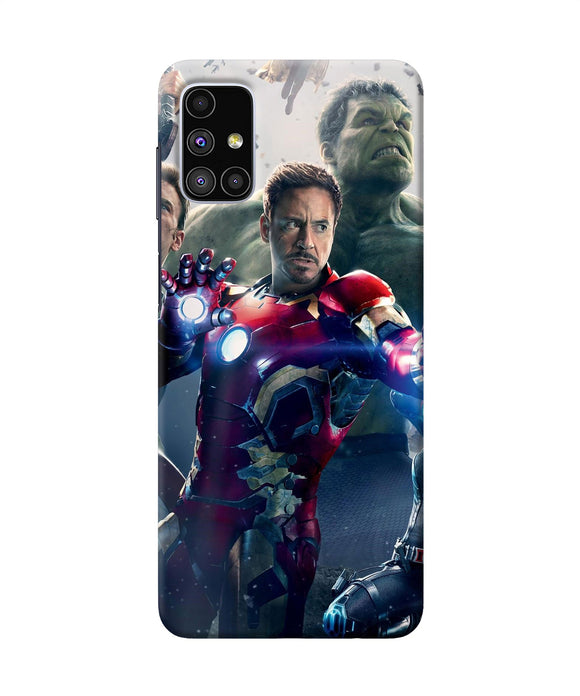 Avengers Space Poster Samsung M51 Back Cover